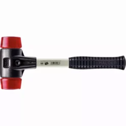 Maillet HALDER SIMPLEX Plastique Avec Boîtier En Fonte Malléable Renforcée Et Manche En Fibre De Verre - D=30 Mm - 3706.030