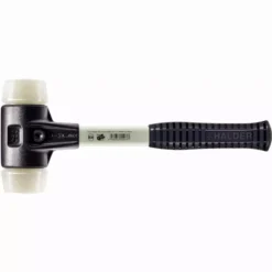 Maillet HALDER SIMPLEX Nylon Avec Boîtier En Fonte Malléable Renforcée Et Manche En Fibre De Verre - D=30 Mm - 3708.030