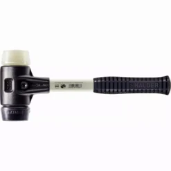 Maillet HALDER SIMPLEX Caoutchouc Chargé / Nylon Avec Boîtier En Fonte Malléable Renforcée Et Manche En Fibre De Verre - D=50 Mm - 3728.050