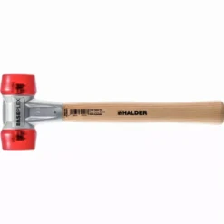 Maillet BASEPLEX, Acétate De Cellulose / Acétate De Cellulose Avec Boîtier En Zinc Moulé Et Manche En Bois - D=40 Mm - 3906.040