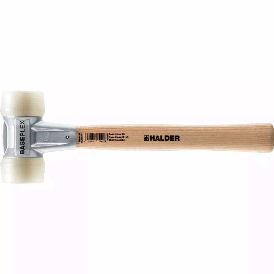 Maillet BASEPLEX, Nylon / Nylon Avec Boîtier En Zinc Moulé Et Manche En Bois - D=40 Mm - 3908.040 3 Maillet BASEPLEX, Nylon / Nylon Avec Boîtier En Zinc Moulé Et Manche En Bois - D=40 Mm - 3908.040