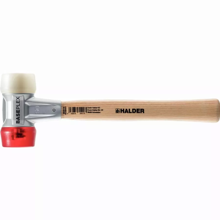Maillet BASEPLEX, Nylon / Acétate De Cellulose Avec Boîtier En Zinc Moulé Et Manche En Bois - D=50 Mm - 3968.050 3 Maillet BASEPLEX, Nylon / Acétate De Cellulose Avec Boîtier En Zinc Moulé Et Manche En Bois - D=50 Mm - 3968.050
