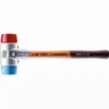 Maillet HALDER SIMPLEX TPE Souple / Plastique Avec Boîtier En Aluminium Et Manche En Bois - D=50 Mm - 3116.050 -Maxouti Magasin im0009085 foto artgrp 1