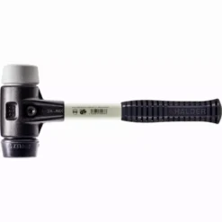 Maillet HALDER SIMPLEX Caoutchouc Chargé / TPE Moyen Avec Boîtier En Fonte Malléable Renforcée Et Manche En Fibre De Verre - D=40 Mm - 3723.040