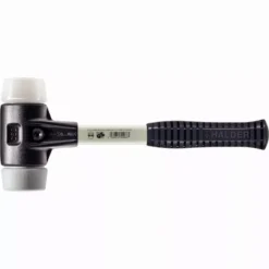 Maillet HALDER SIMPLEX TPE Moyen / Superplastique Avec Boîtier En Fonte Malléable Renforcée Et Manche En Fibre De Verre - D=30 Mm - 3737.030
