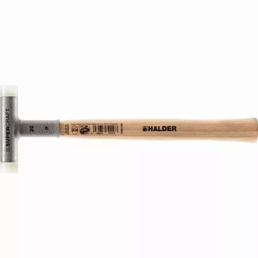 Maillet SUPERCRAFT, Avec Manche, Vernis, En Hickory Réduisant Les Vibrations, Ergonomique - D=20 Mm - 3366.020 3 Maillet SUPERCRAFT, Avec Manche, Vernis, En Hickory Réduisant Les Vibrations, Ergonomique - D=20 Mm - 3366.020