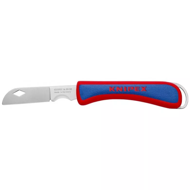 Couteau Pliant D'électricien KNIPEX L. 80 Mm - 16 20 50 SB 3 Couteau Pliant D'électricien KNIPEX L. 80 Mm - 16 20 50 SB