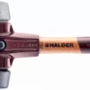 Maillet HALDER SIMPLEX Caoutchouc Chargé, Avec Pied Intégré / TPE Moyen, Avec Boîtier En Fonte Malléable Et Manche En Bois De Haute Qualité - D=80 Mm - Manche Extra-court - 3023.282 -Maxouti Magasin im0013885 foto artgrp