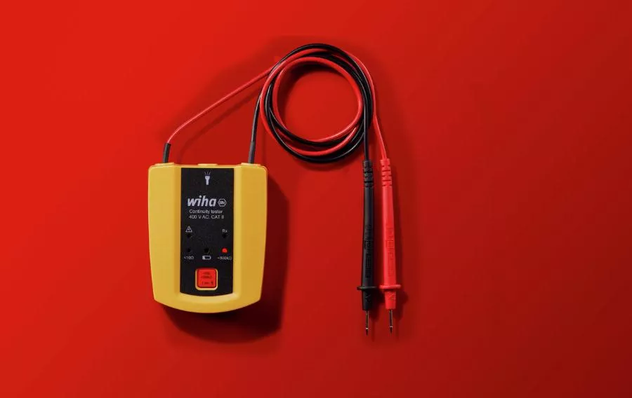Testeur De Continuité WIHA 400 V AC Cat. II + 2 Piles AAA Incluses - 45222 4 Testeur De Continuité WIHA 400 V AC Cat. II + 2 Piles AAA Incluses - 45222 – Image 2
