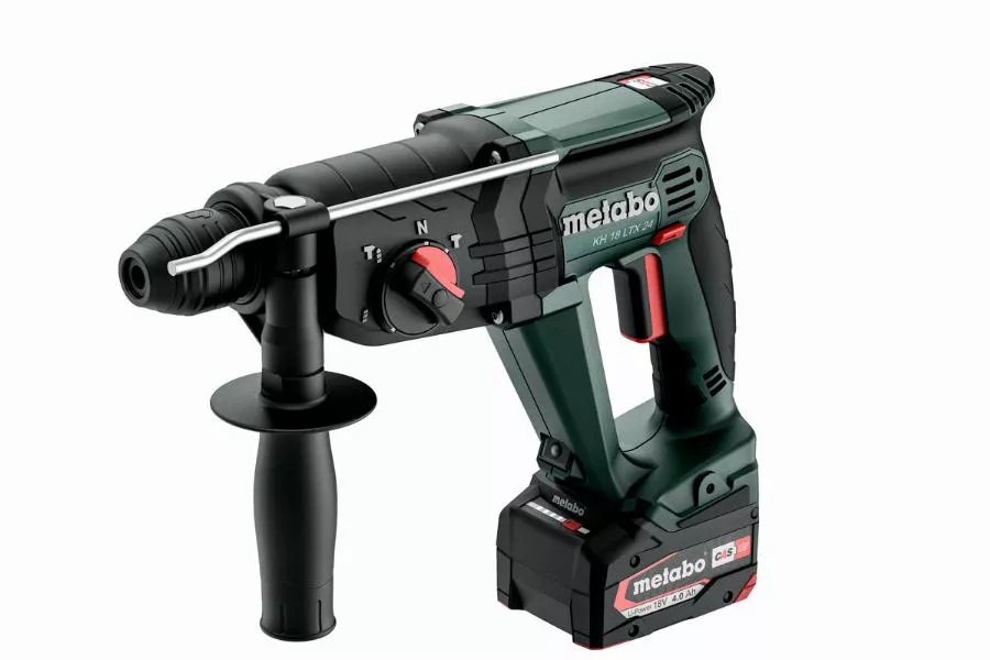 Marteau Perforateur METABO KH 18 LTX 24 - 2 Batteries 4.0 Ah, Chargeur - 601712510a 3 Marteau Perforateur METABO KH 18 LTX 24 - 2 Batteries 4.0 Ah, Chargeur - 601712510a
