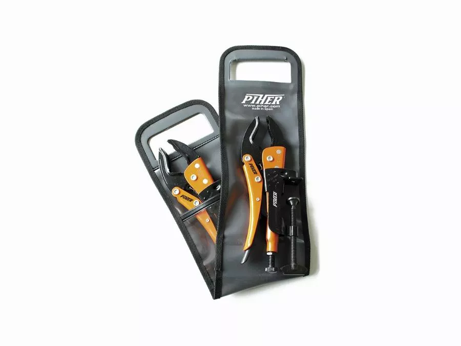 Kit 2 Pinces étau PIHER Mains Libres + Supports - 53210 3 Kit 2 Pinces étau PIHER Mains Libres + Supports - 53210