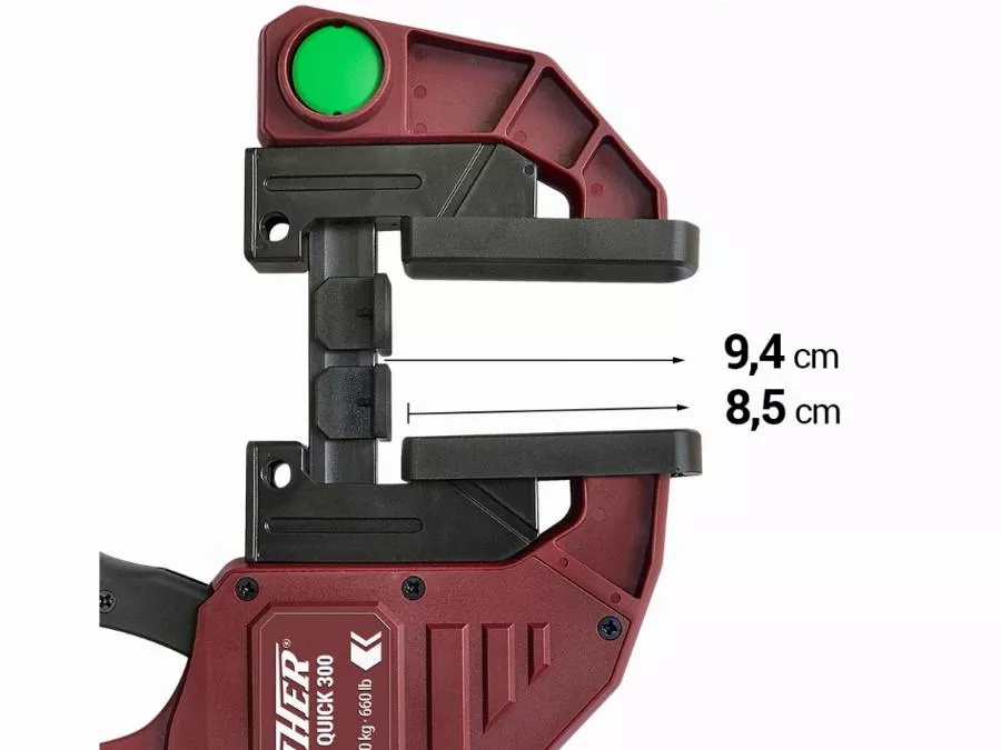 Serre-joint Rapide PIHER Maxi Quick - 30 Cm - 52692 4 Serre-joint Rapide PIHER Maxi Quick - 30 Cm - 52692 â Image 2