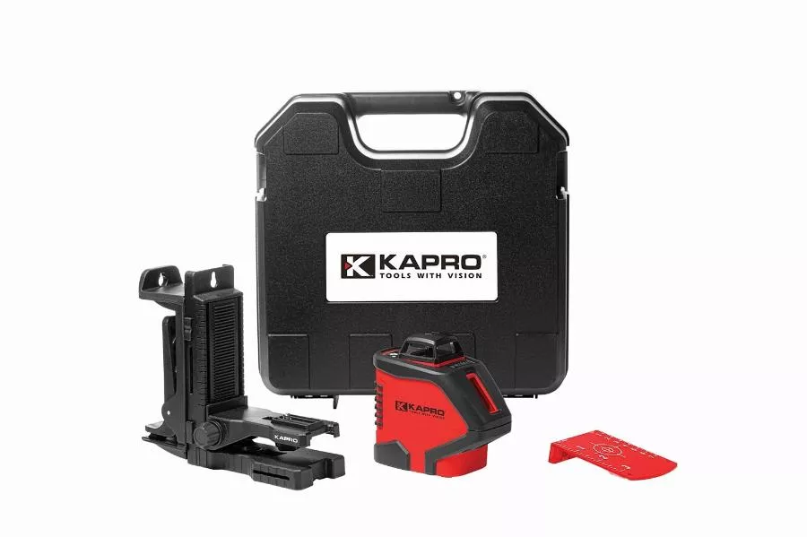 Laser 360° Rouge 3 Faisceaux KAPRO + Mallette Rigide + Accessoires Modèle 962 - 5962 4 Laser 360° Rouge 3 Faisceaux KAPRO + Mallette Rigide + Accessoires Modèle 962 - 5962 – Image 2