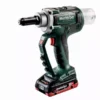 Riveteuse NP 18 LTX BL 5.0 METABO 2 Batt. LiHD 4,0 Ah + Charg. ASC 55 + Coffret MetaBox - 619002800 1 Riveteuse NP 18 LTX BL 5.0 METABO 2 Batt. LiHD 4,0 Ah + Charg. ASC 55 + Coffret MetaBox - 619002800 -Maxouti Magasin met00443