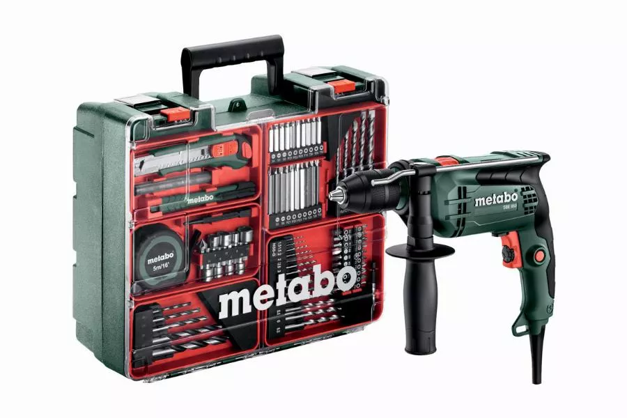 Perceuse à Percussion SBE 650 Set METABO - 600742870 3 Perceuse à Percussion SBE 650 Set METABO - 600742870