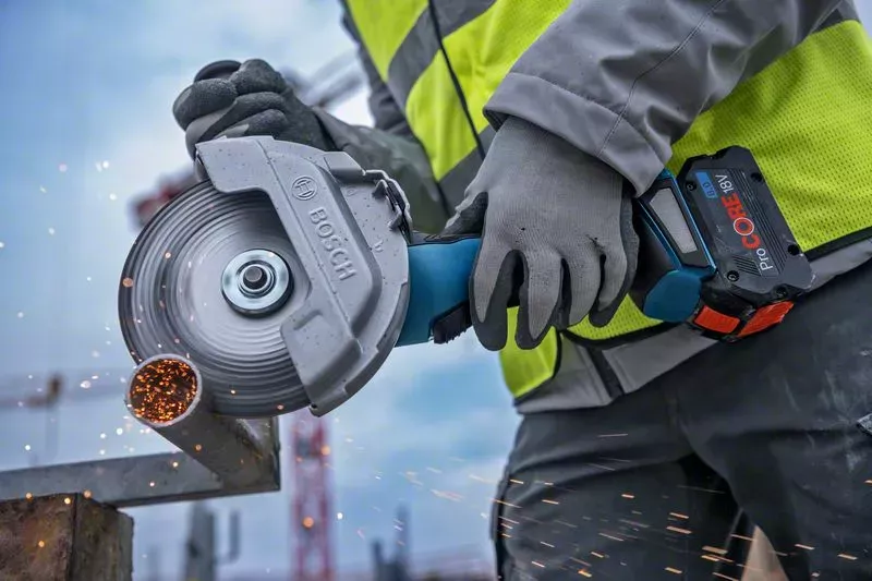 Meuleuse Angulaire BOSCH GWX 18V-15 Professional - Sans Batterie, Ni Chargeur - 06019H6F00 4 Meuleuse Angulaire BOSCH GWX 18V-15 Professional - Sans Batterie, Ni Chargeur - 06019H6F00 – Image 2