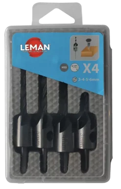 203.500.04 Coffret 4 Fraisoirs