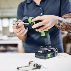 Perceuse Visseuse 18V (1x4,0 + 1x5,0 Ah) QUADRIVE TDC 18/4 5,0/4,0 I-Set - FESTOOL 577612 -Maxouti Magasin perceuse visseuse 18v quadrive tdc 18 4 50 40 i set festool 577612 2