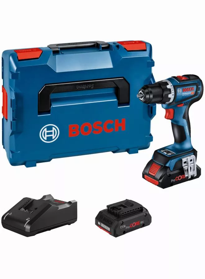 Perceuse Visseuse GSR 18V-90 C BOSCH - 2 Batt.4.0Ah Procore + GAL 18V-40 + Coffret L-Boxx - 06019K6004 3 Perceuse Visseuse GSR 18V-90 C BOSCH - 2 Batt.4.0Ah Procore + GAL 18V-40 + Coffret L-Boxx - 06019K6004