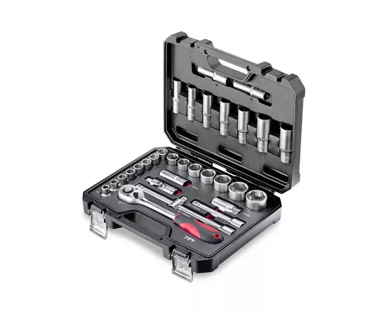 Coffret De 31 Pièces De Qualité Avec Douilles Et Embouts JET TOOLS - X_31 3 Coffret De 31 Pièces De Qualité Avec Douilles Et Embouts JET TOOLS - X_31