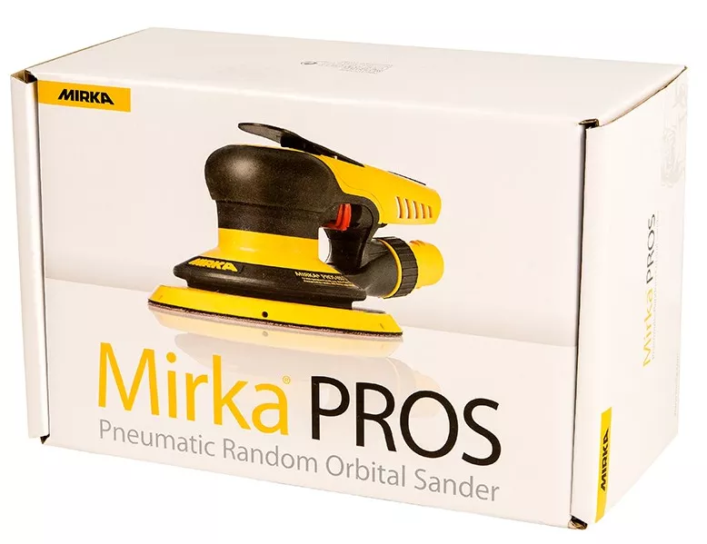 Ponceuse Orbitale Pneumatique Pros 550CV MIRKA - Ø125 Mm - 8995550111 4 Ponceuse Orbitale Pneumatique Pros 550CV MIRKA - Ø125 Mm - 8995550111 – Image 2