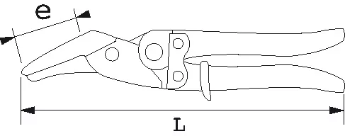 Cisailles à Tôles Bichantourneuses Coupe En Ligne SAM + Clip FM - 358-25-FME 4 Cisailles à Tôles Bichantourneuses Coupe En Ligne SAM + Clip FM - 358-25-FME – Image 2