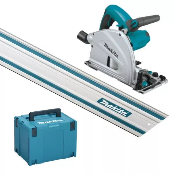 Scie Circulaire Plongeante MAKITA 1300W 165MM En Coffret MAK-PAC + Rail De Guidage 1400 Mm - SP6000J1 5 Scie Circulaire Plongeante MAKITA 1300W 165MM En Coffret MAK-PAC + Rail De Guidage 1400 Mm - SP6000J1 â Image 3