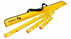 Set De Niveaux Magnétiques à Bulle PRO 80 ASM STABILA 120/ 60/ 30 Cm + Housse - 19716
