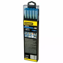 Stanley Lame De Scie A Métaux - Boite 100 Lames Hss Bimetal Laser 12 Dents - 1-15-559