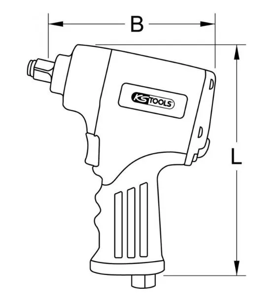 Mini Clé à Chocs MONSTER Xtremelight 1/2'' KS TOOLS + Silencieux + Protection En Silicone - 515.1155 4 Mini Clé à Chocs MONSTER Xtremelight 1/2'' KS TOOLS + Silencieux + Protection En Silicone - 515.1155 – Image 2