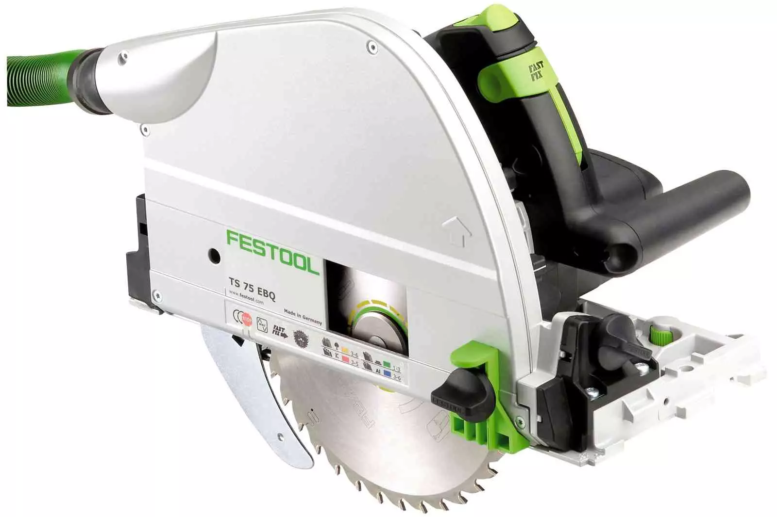 Scie Circulaire FESTOOL TS 75 EBQ-Plus - 1600W Ø210 Mm - Avec Lame HW Wood Universal - 576110 4 Scie Circulaire FESTOOL TS 75 EBQ-Plus - 1600W Ø210 Mm - Avec Lame HW Wood Universal - 576110 – Image 2